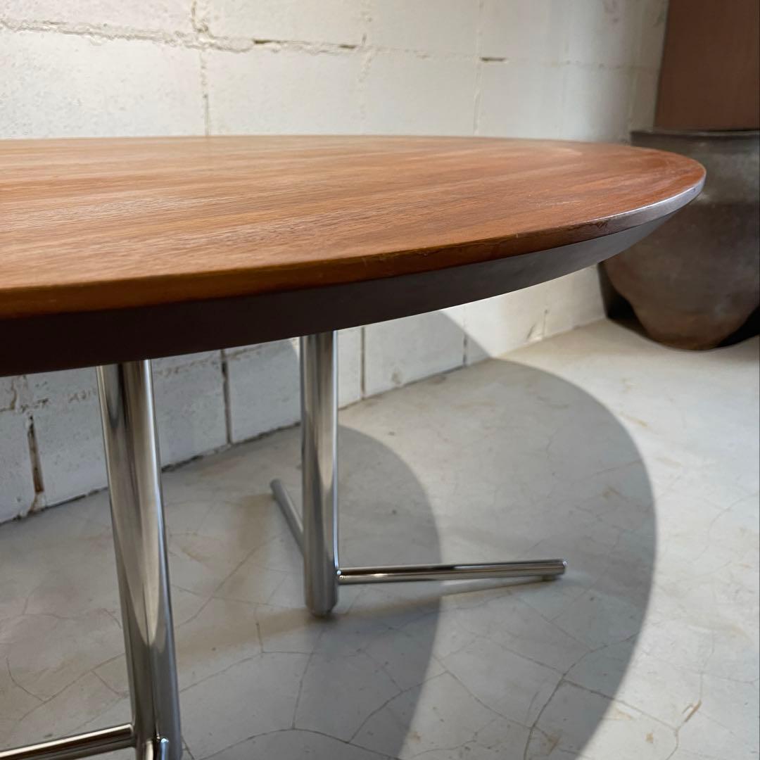 ACTUS アクタス　OWN-S ビッグサイドテーブル　ウォールナット　スチール