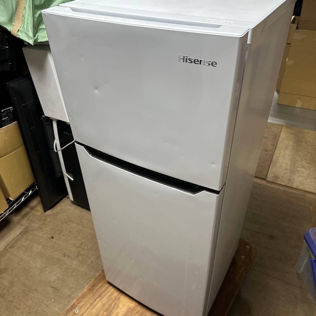 ハイセンス冷凍冷蔵庫 120L 強化ガラス棚 2021年製