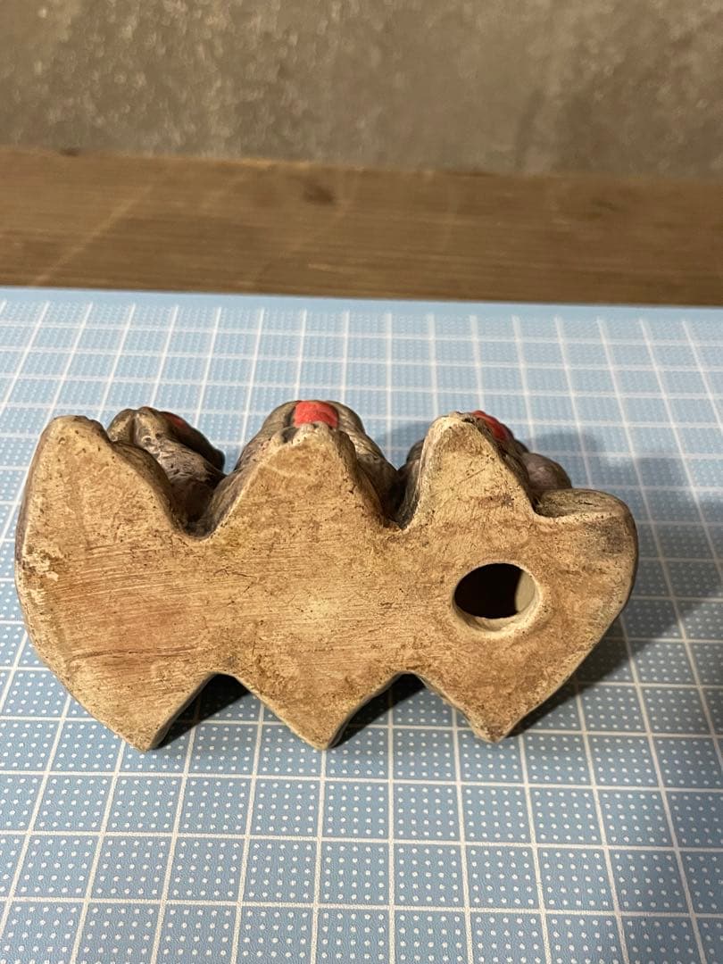 見猿聞か猿言わ猿 【m112 レトロ 置物 陶芸 磁器 陶器 さる 三猿】