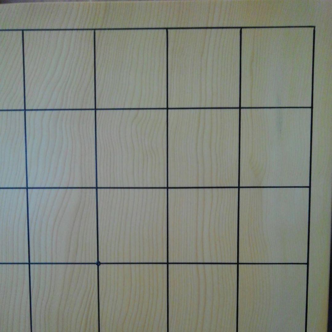 【本榧　5寸将棋盤　天地柾　追加画像】