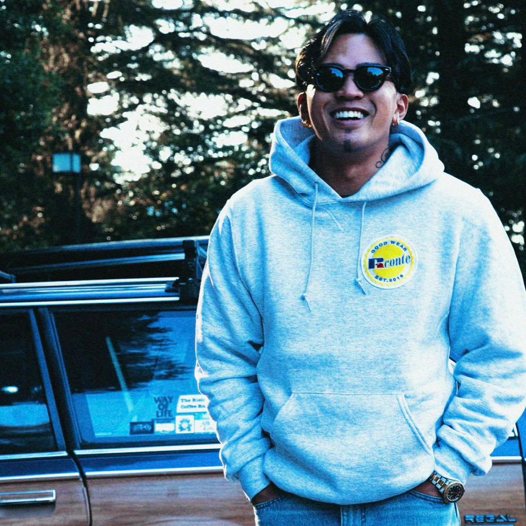 Rconte&Russellathletic HOODIE アールカンテ