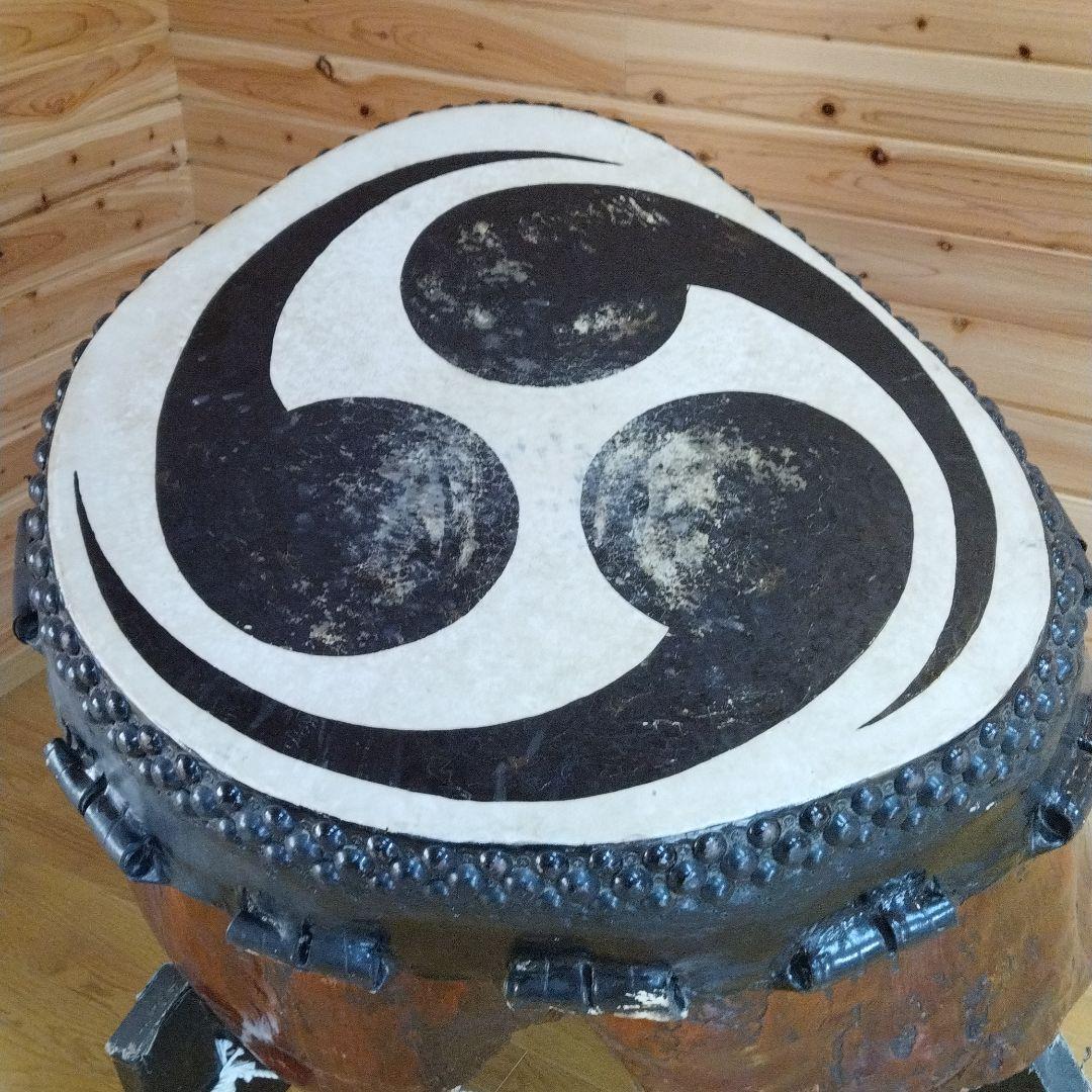 世界に1台の超貴重な巨大和太鼓・大太鼓・大杉胴】アンティーク、