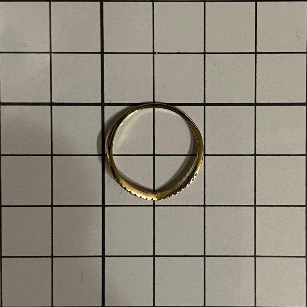 PAS TIERRA Briller K10 ダイヤ 0.04ct リング