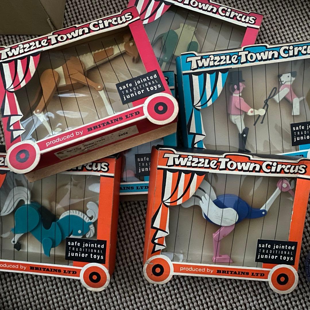 Twizzle Town Circus フィギュアコンプリート6点セット Twizzle Town Circus フィギュアコンプリート6点セット
