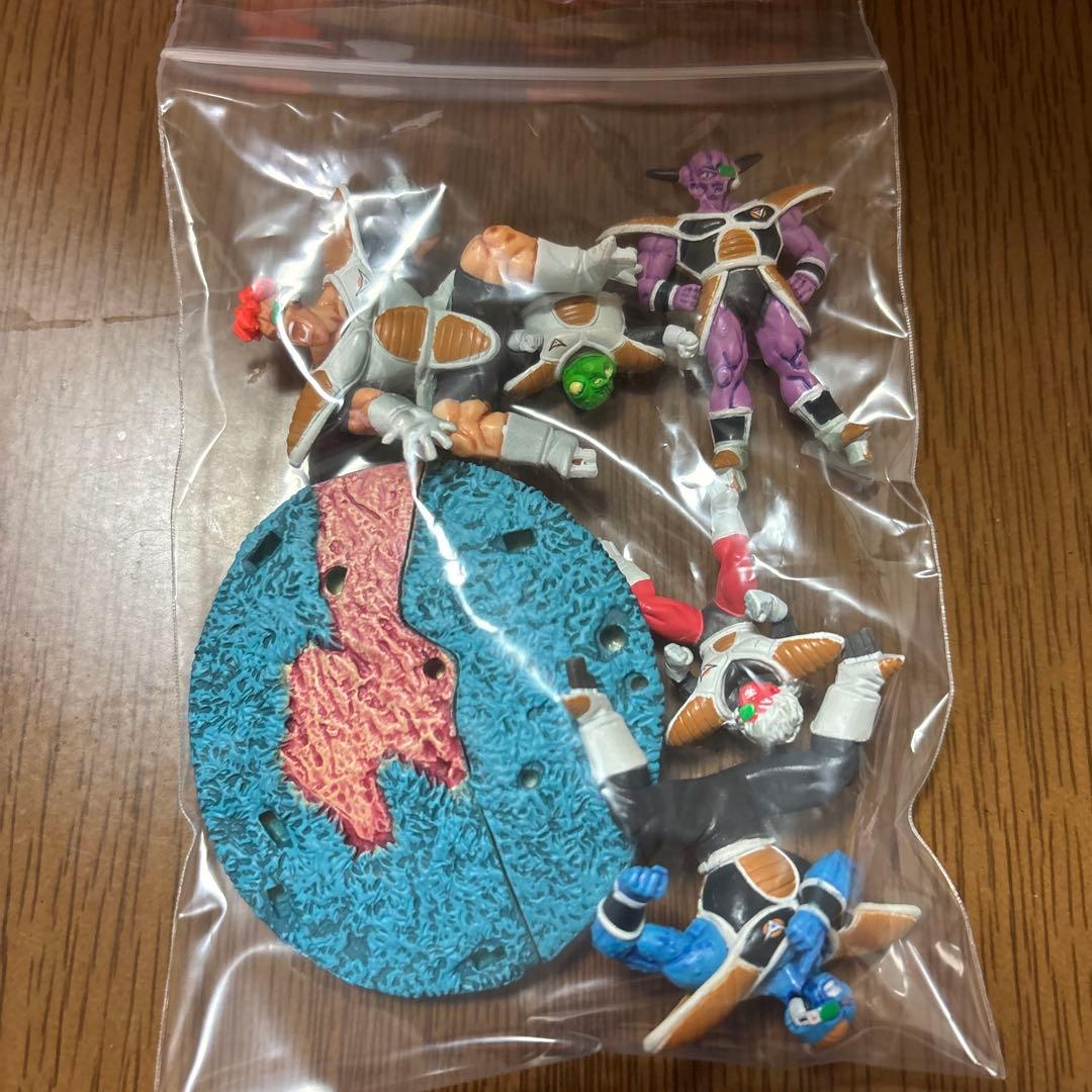 ドラゴンボールカプセルネオフィギュア ギニュー特戦隊 ベジータナッパ等3体セット