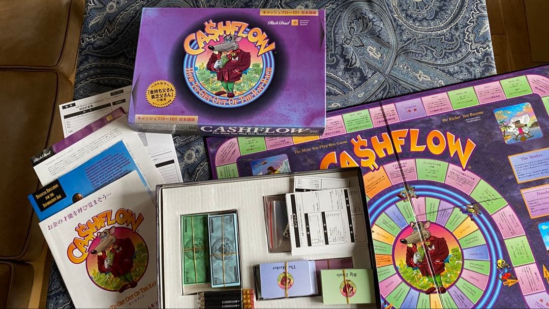 新品★送料込★キャッシュフロー 101日本語版ボードゲーム金持ち父さん貧乏父さん