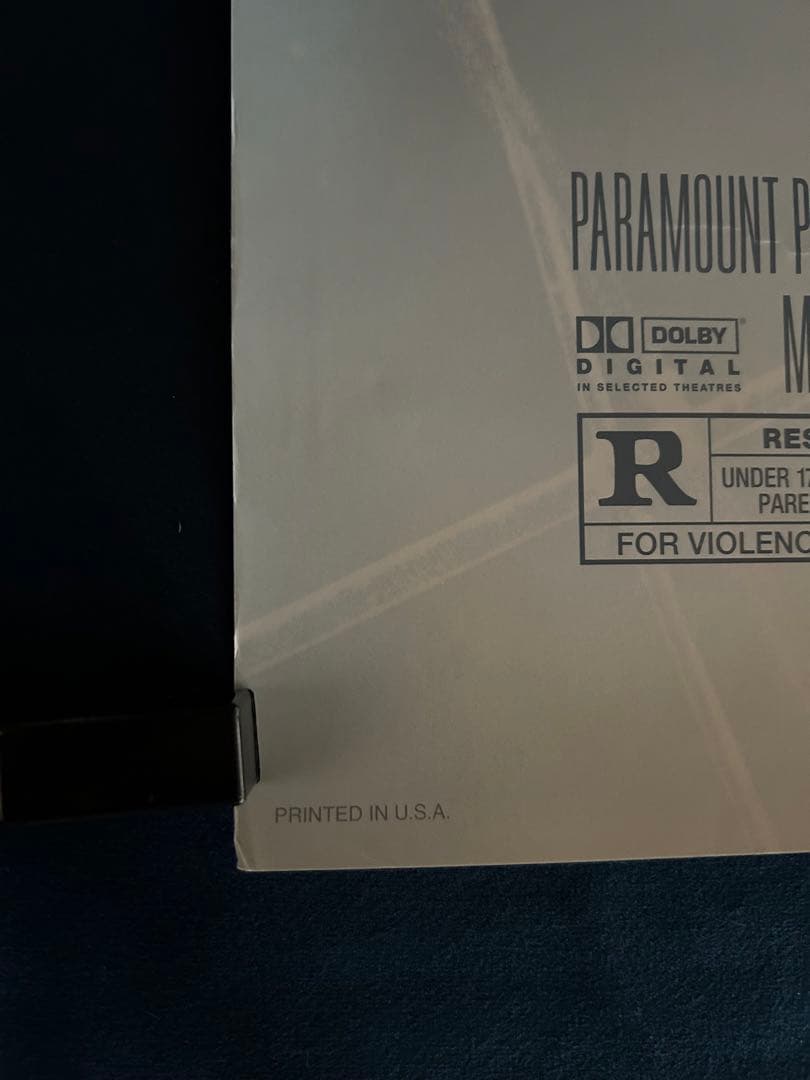 スパイダー　USオリジナル映画ポスター