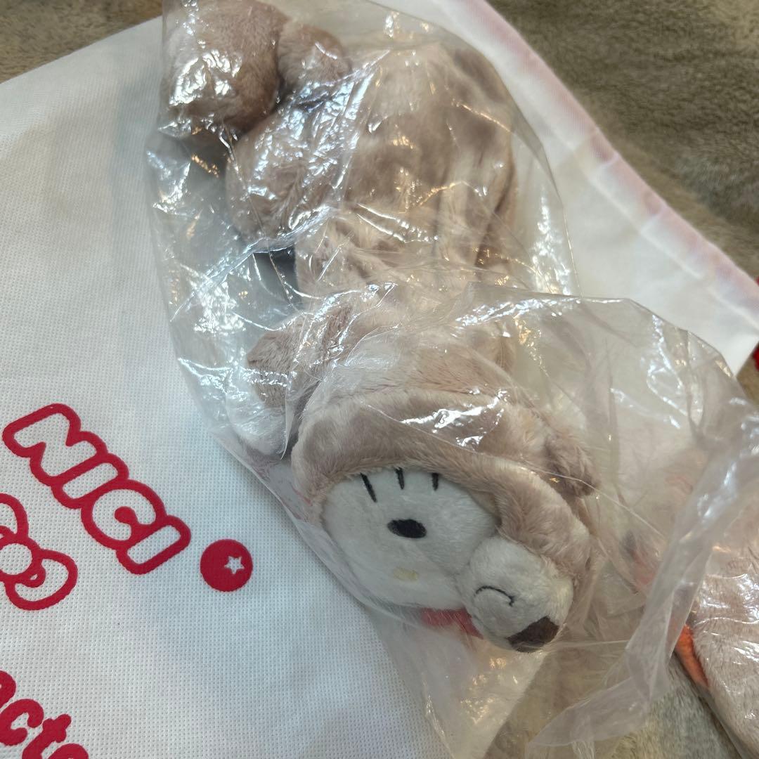 ハローキティ NICI コラボ　限定ぬいぐるみ　ポーチ　ペンケース　３点セット