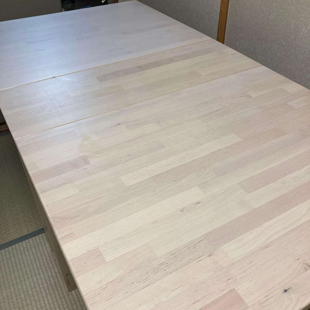 IKEA ノールデン　バタフライテーブル　 引き出し付き