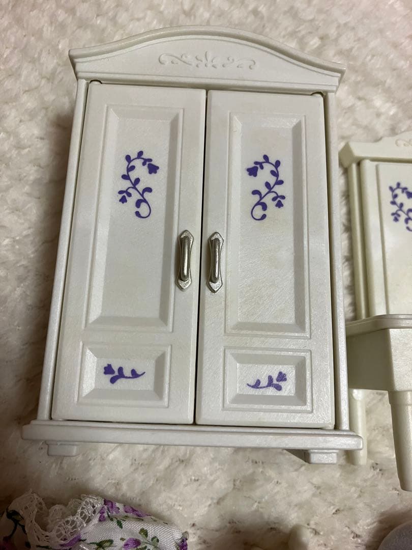 シルバニアファミリー ラベンダーベッドルーム - メルカリ