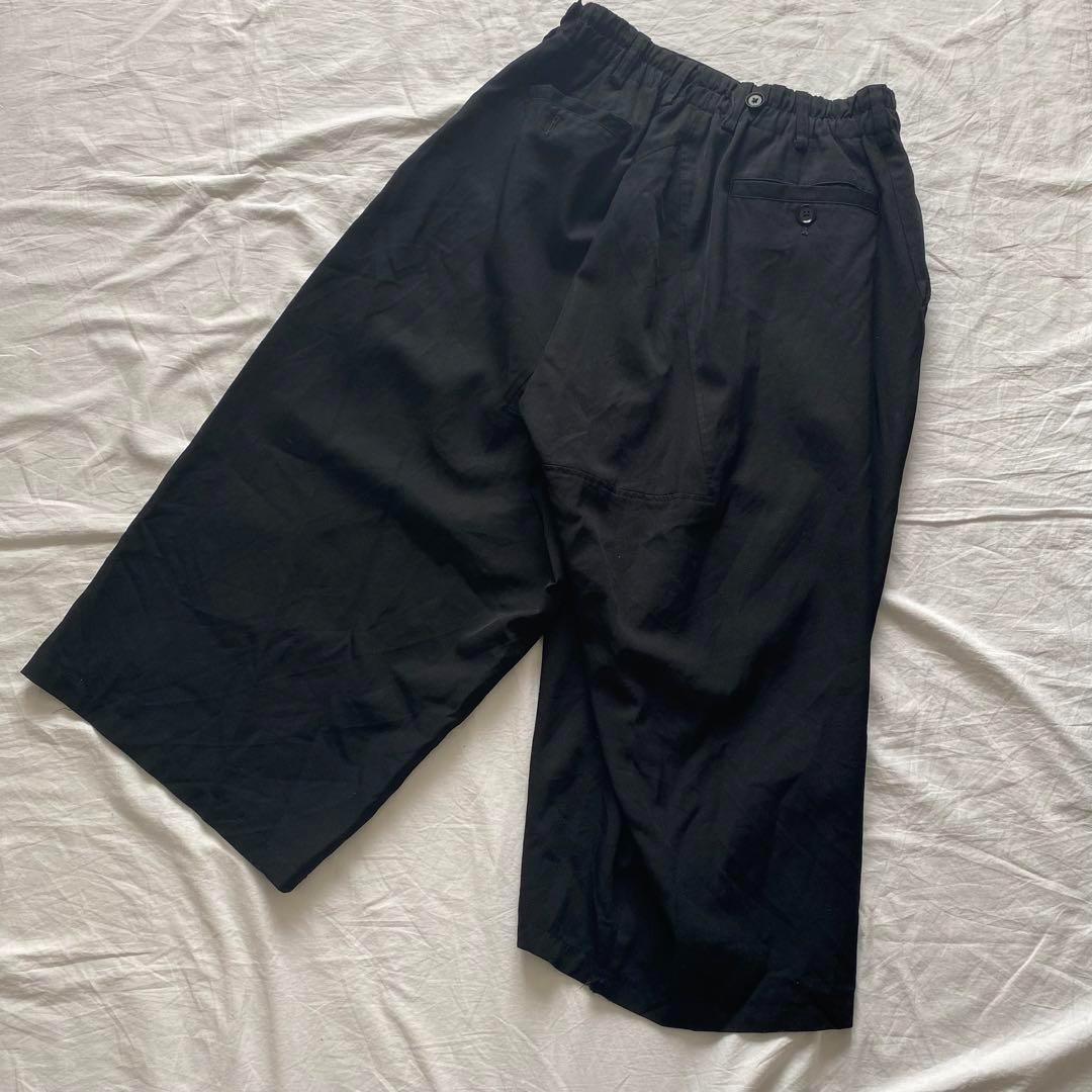 希少】 Yohji Yamamoto 変形サルエルパンツ ブラック