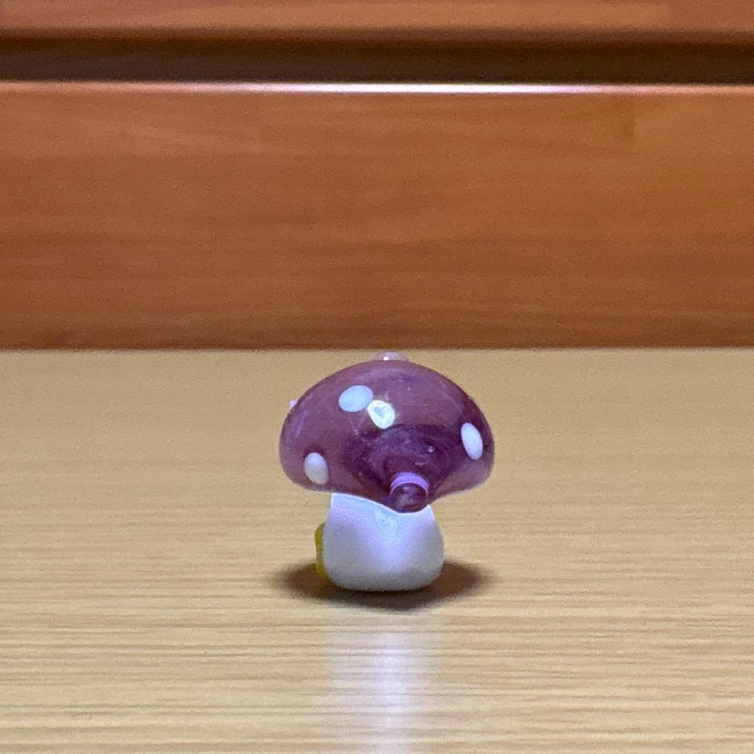 ガラス細工 きのこ キノコ 置物 インテリア 雑貨 - メルカリ