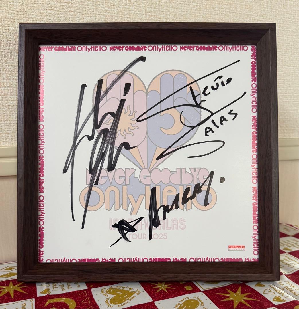 INABA/SALAS サイン イナバサラス INABA SALAS サイン 額縁付き】INABA