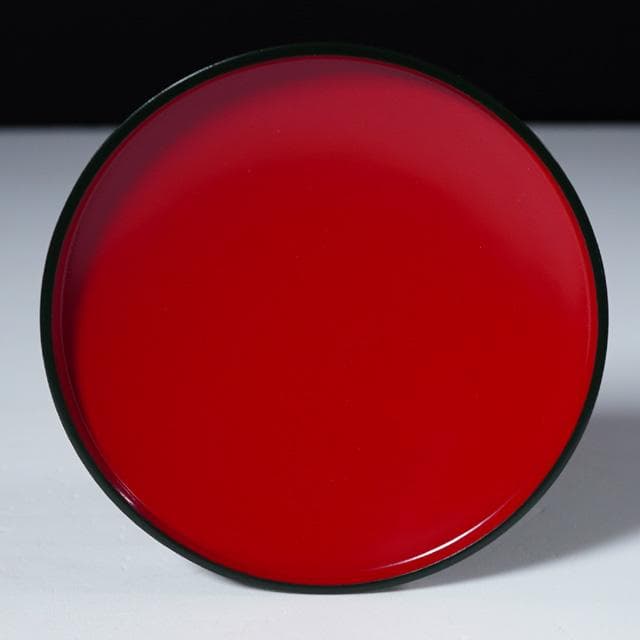 川端近左　独楽塗香合　共箱　茶道具　漆器