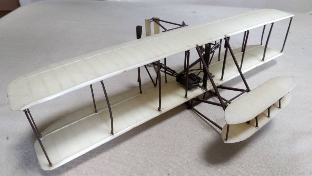 1/40プラモデル キティホークフライヤー ライト兄弟 - メルカリ