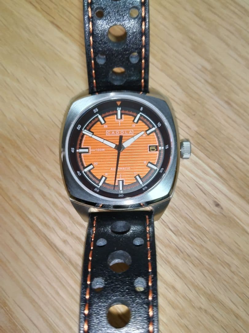 ❬未使用❭マイクロブランド CADOLA バクストン タンジェリンオレンジ