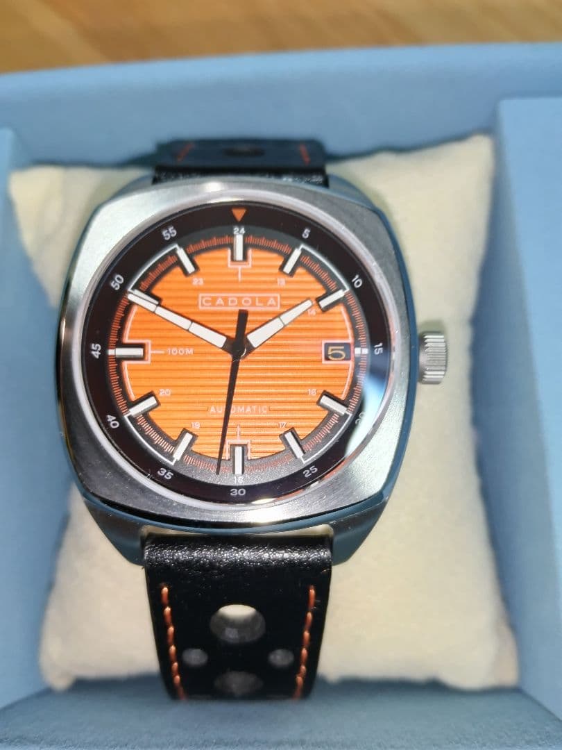 ❬未使用❭マイクロブランド CADOLA バクストン タンジェリンオレンジ