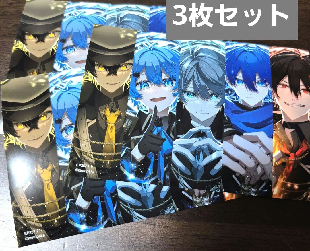 めろんぱーかー めろぱか ブロマイド 7月版 全員集合3枚セット - メルカリ
