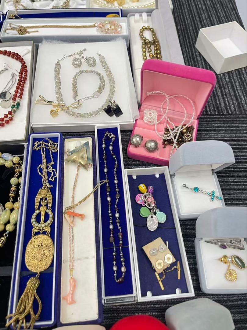 遺品整理 生前整理 アクセサリー まとめ売り リング ネックレス（14）