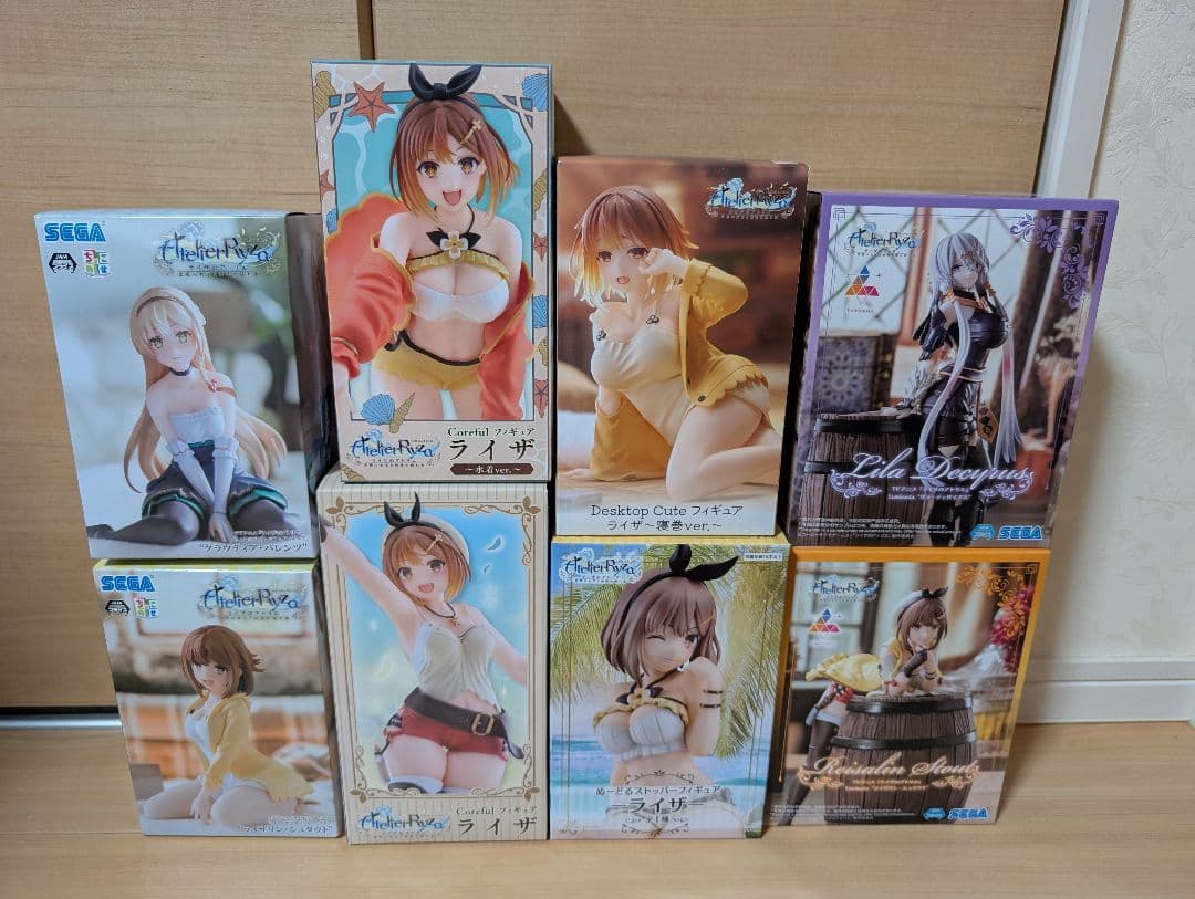 ライザのアトリエ フィギュア 8点セット