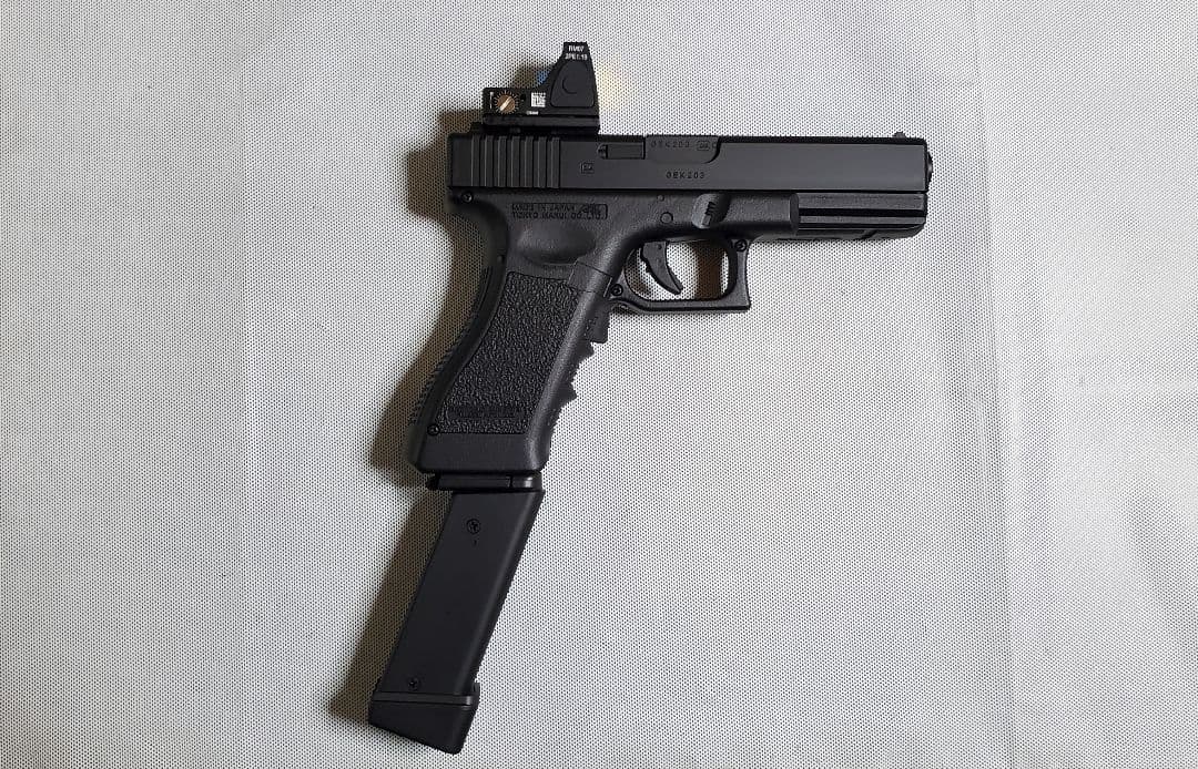 東京マルイ　グロック18C　DORロングマガジン　カスタム　改修品　10禁