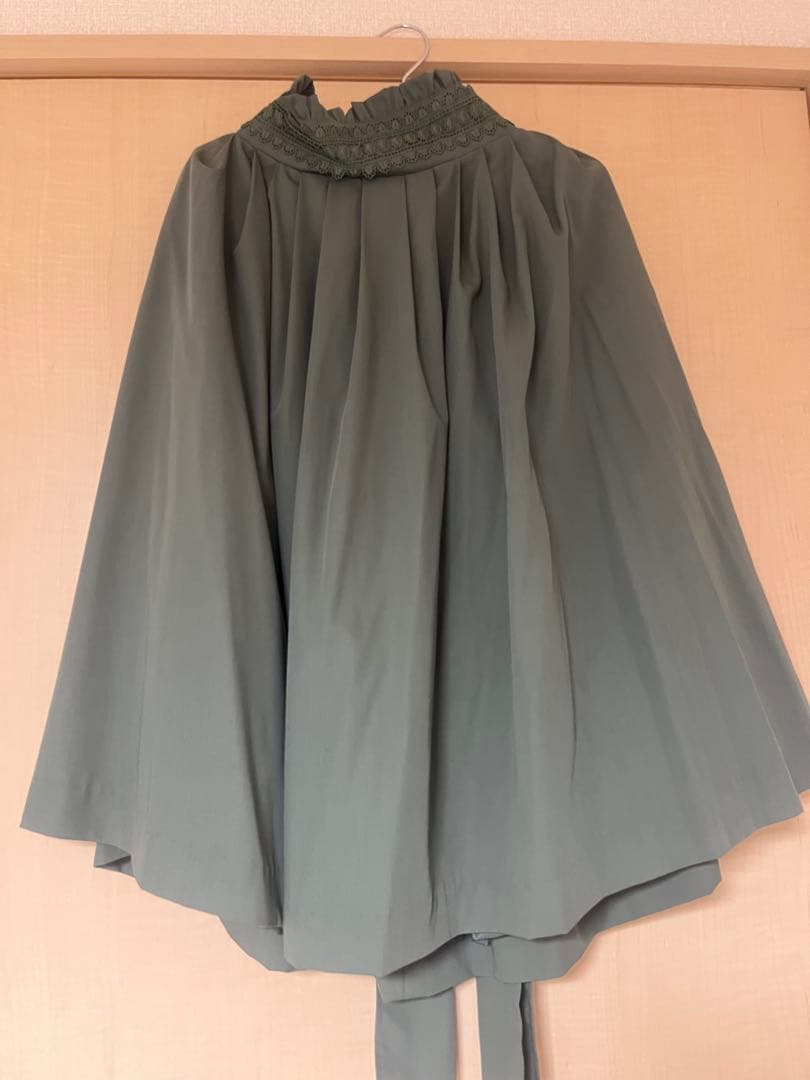 シェグリット　Del Fiore フレアスカート モスグリーン