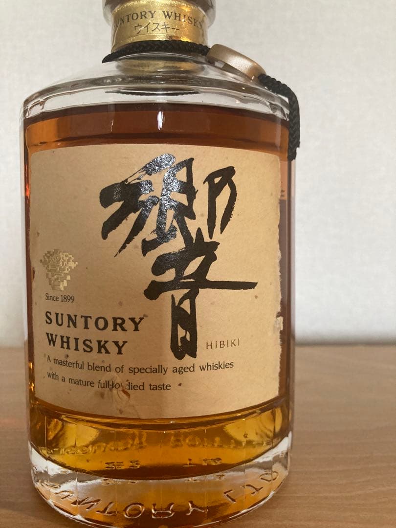 未開栓 古酒 サントリー 響（旧17年） 金キャップ 金ラベル 1899