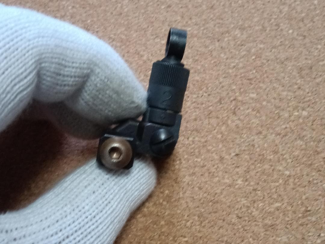 トイガン KAC Folding Micro Flip-Up RearSight USMC