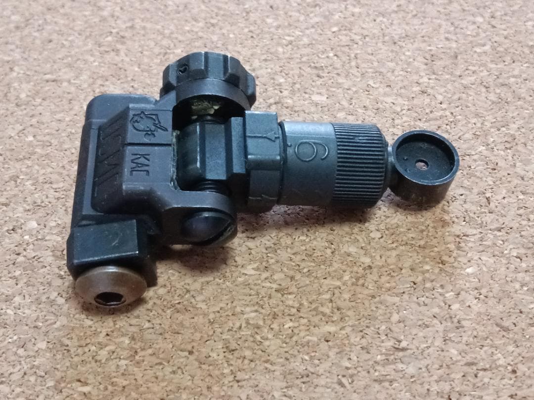 トイガン KAC Folding Micro Flip-Up RearSight USMC