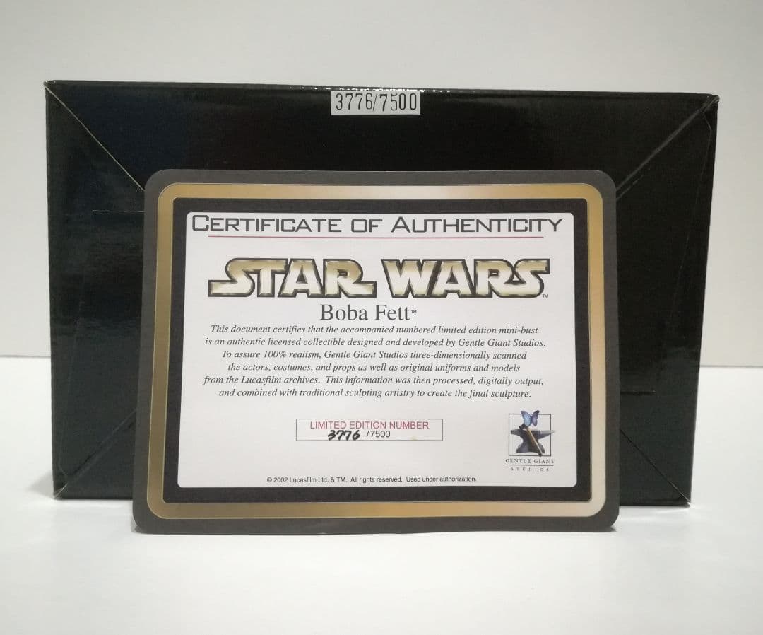 新品 ボバ・フェット ミニバスト 胸像 フィギュア スターウォーズ