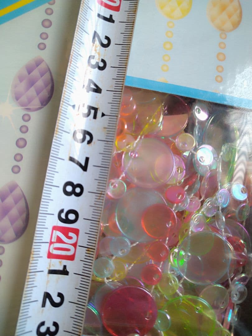 カラフル ビーズカーテン レトロ ビーズのれん 平成レトロ 希少 2セット