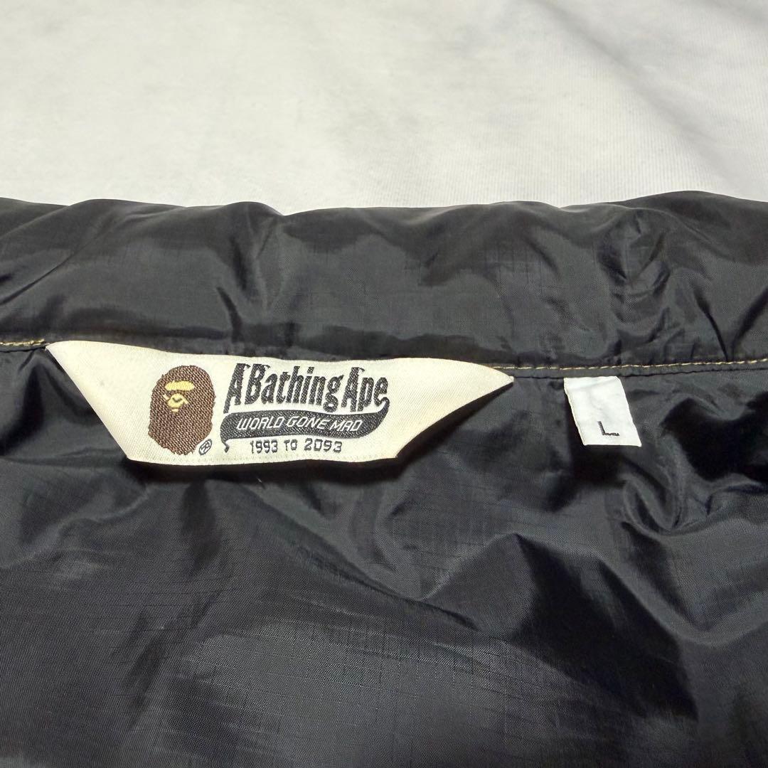 A BATHING APE アベイシングエイプ ダウンベスト 迷彩柄 カモフラ