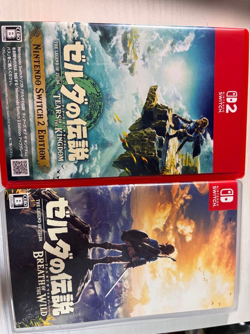 Nintendo Switch 本体 ゼルダゲーム2本付き