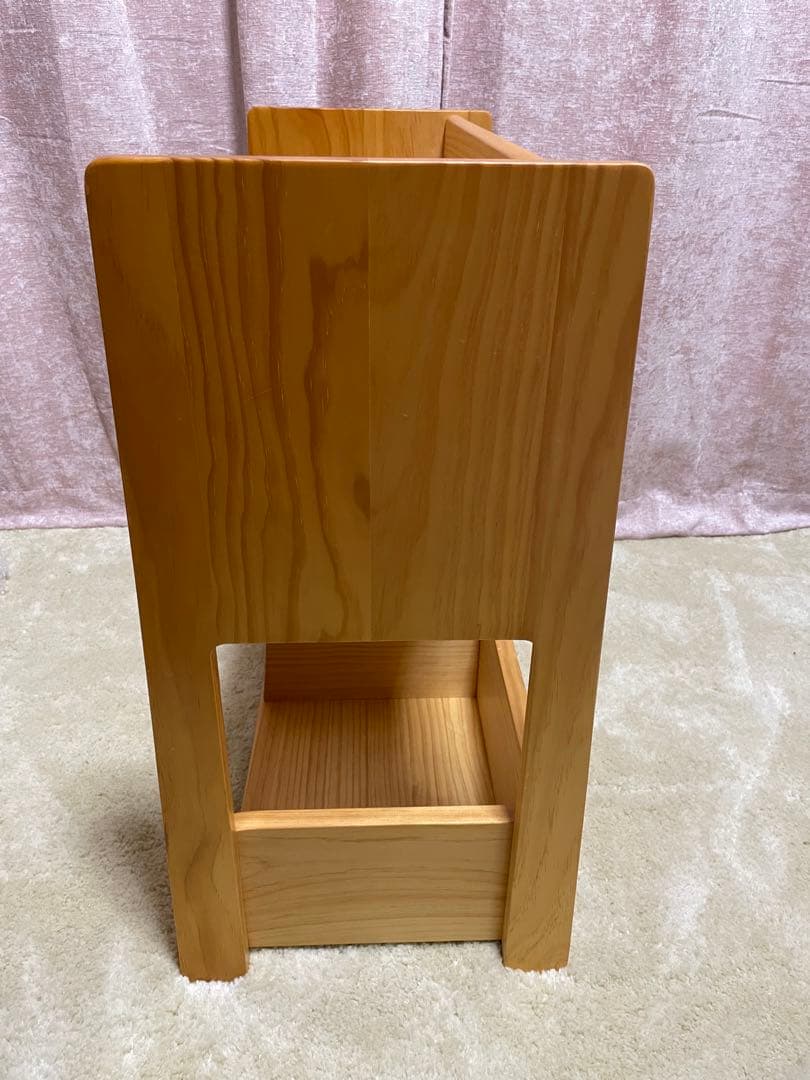 ニトリ オリーブ ブックシェルフ 幼児本棚 玩具箱 絵本棚