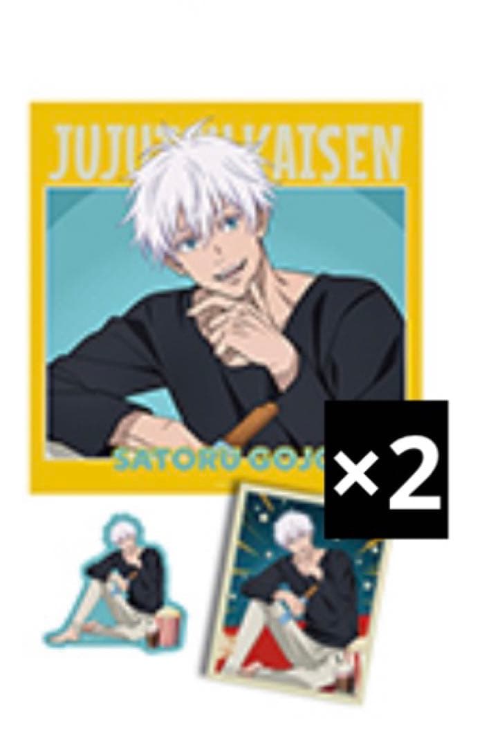 セガラッキーくじ 五条悟 G賞 缶バッジ まとめ売り