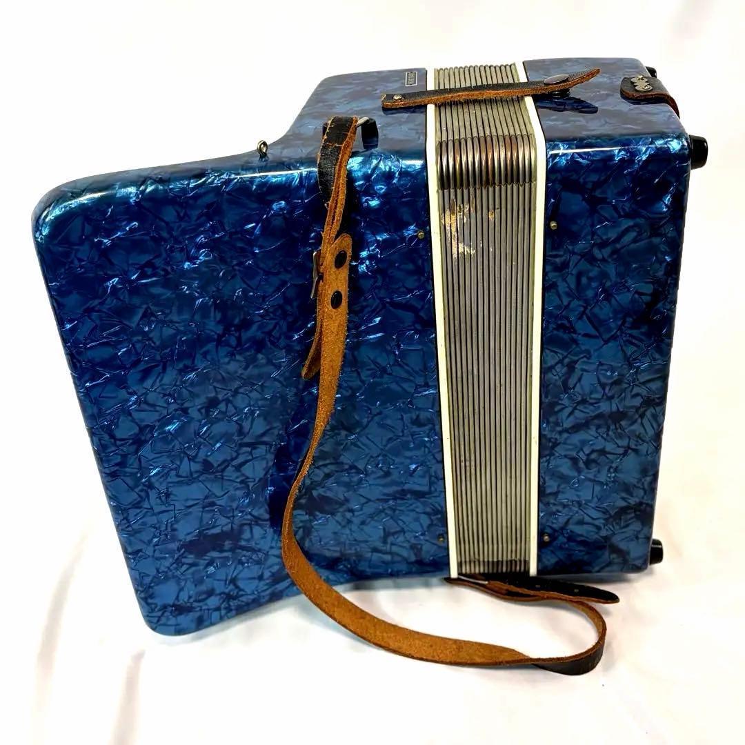 YAMAHA ヤマハ アコーディオン T-25B 25鍵盤 ブルー　全鍵盤出音