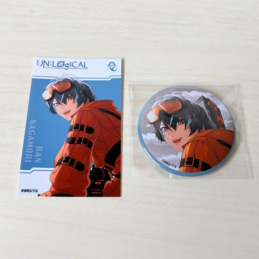 UN:LOGICAL アンロジカル アニメイト フォトカード 缶バッジ 藍 - メルカリ