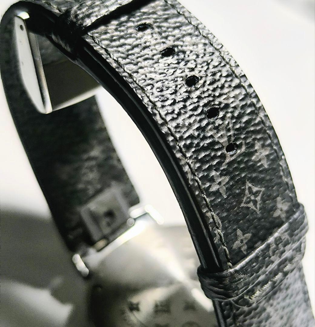 LOUIS VUITTON タンブールQ118Fインブラックエクリプス腕時計