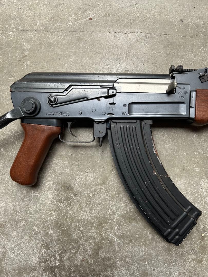 AK47 s電動ガン ブラック/ウッド