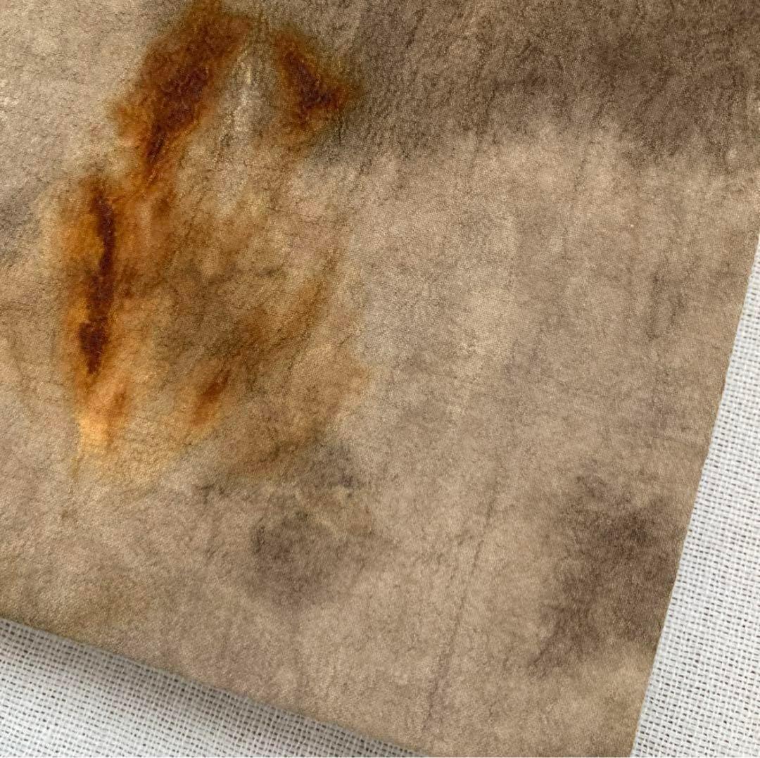 さびぬの 村上慶子 作家物 柿渋パネル モダンアートART錆布 茶室床の間