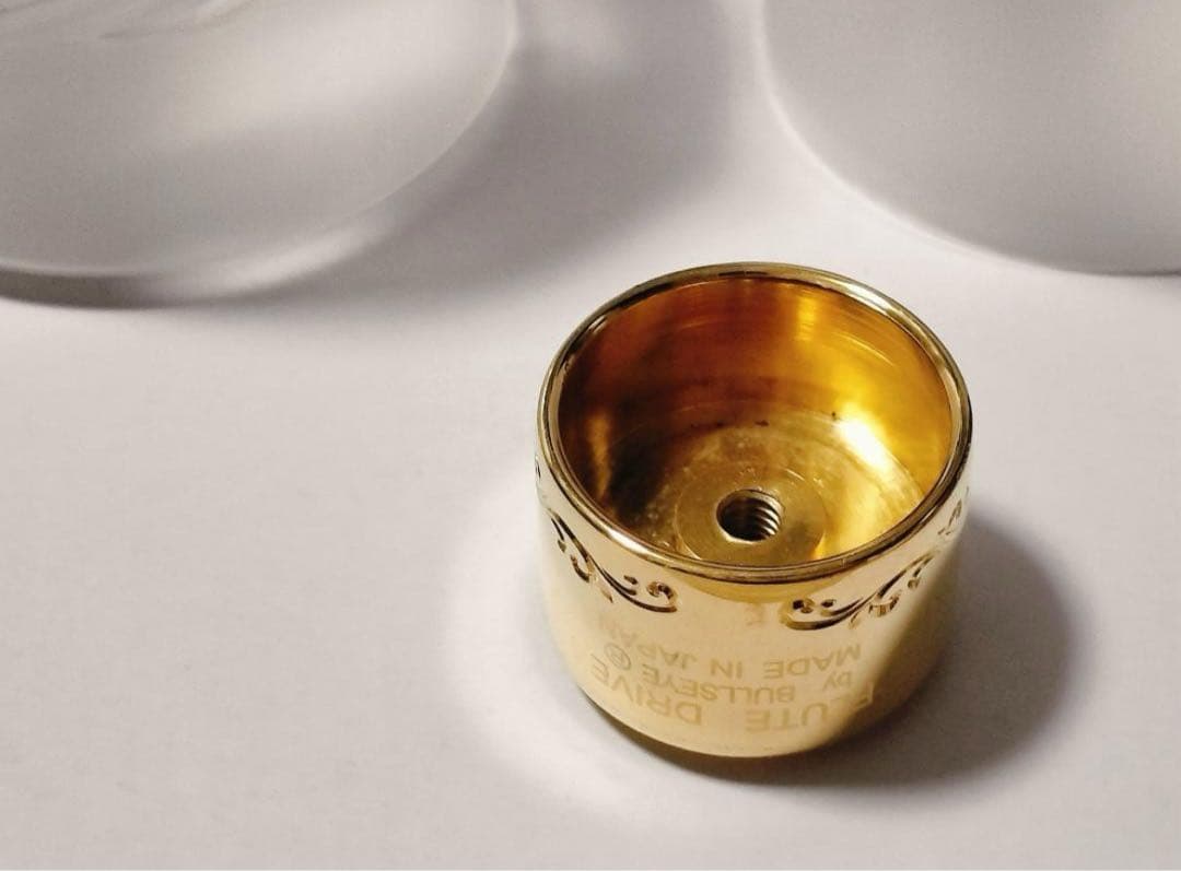 【BULLSEYE 】フルートドライブ 24kゴールドプレート ブルズアイ