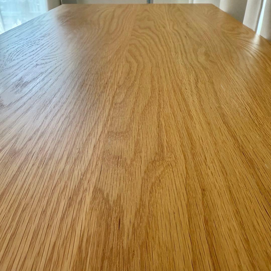 MUJI オーク材無垢材デスク（天板：110cm×55cm）送料込み