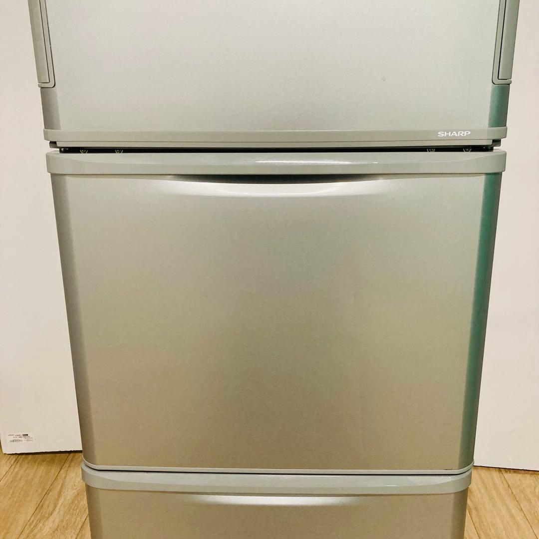 美品高品質どっちもドア搭載シャープファミリー向け3ドア冷蔵庫 2020年