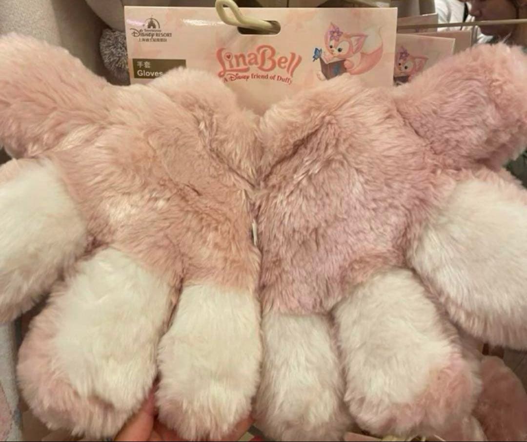 新作　上海ディズニー　バースデー　リーナベルスーパーサイズ手袋