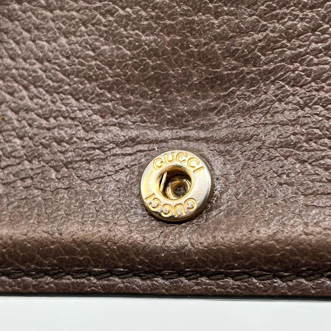 グッチ 二つ折り財布 オフィディア GGスプリーム マーモント シェリー