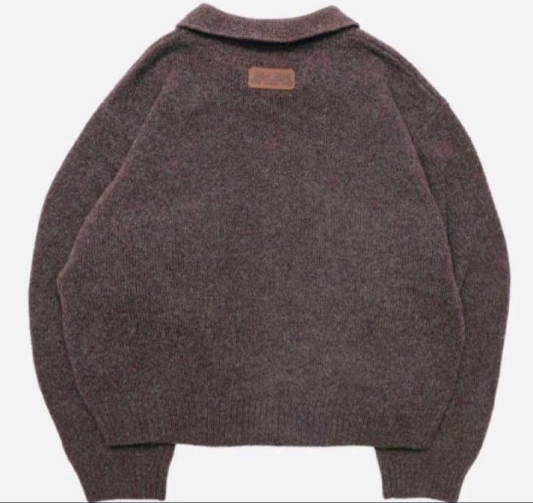 【新品未使用】CHRONOIZMKNITJACKETニットジャケット BROWN