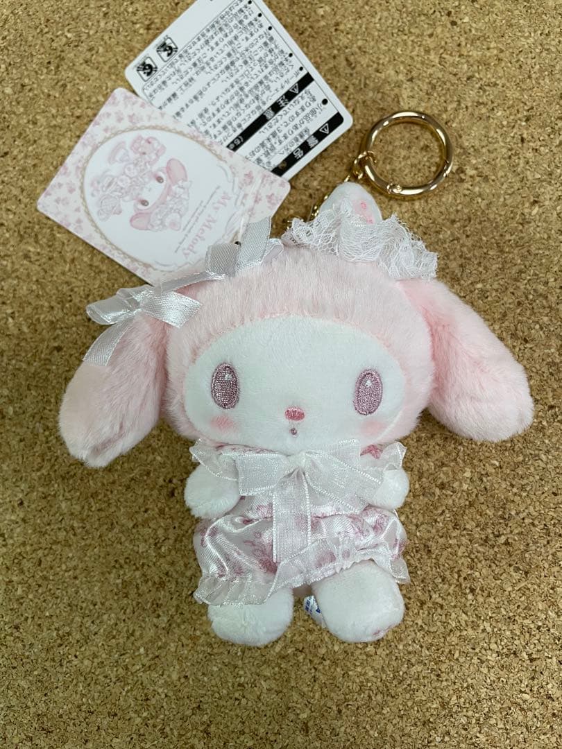 マイメロディ 白いちごのティータイム ぬいぐるみマスコット