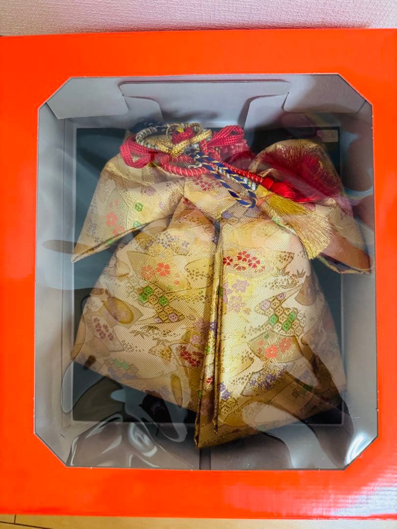 子供用着物セット 青ピンク花柄