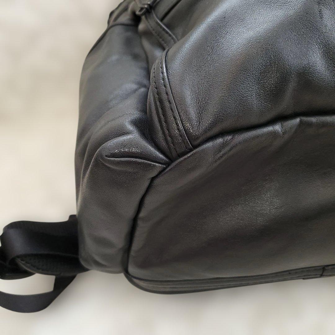 ⭐良品⭐TUMI ブラック オールレザー ビジネスバッグ バックパック
