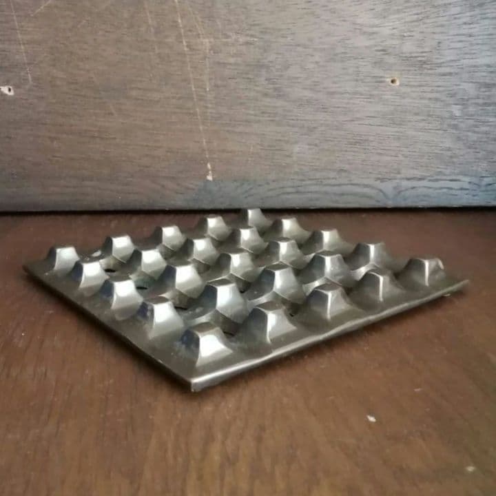 逸品 真鍮 灰皿 ミッドセンチュリー オブジェ スウェーデン